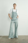 Milly Wide Leg Denim Overall