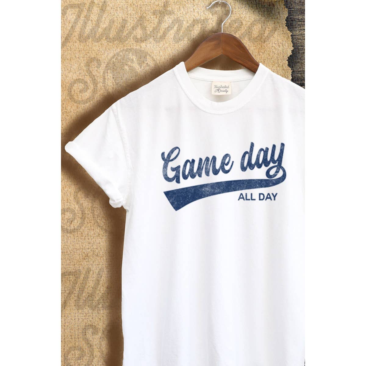 GAME DAY VINTAGE GRAPHIC  TEE