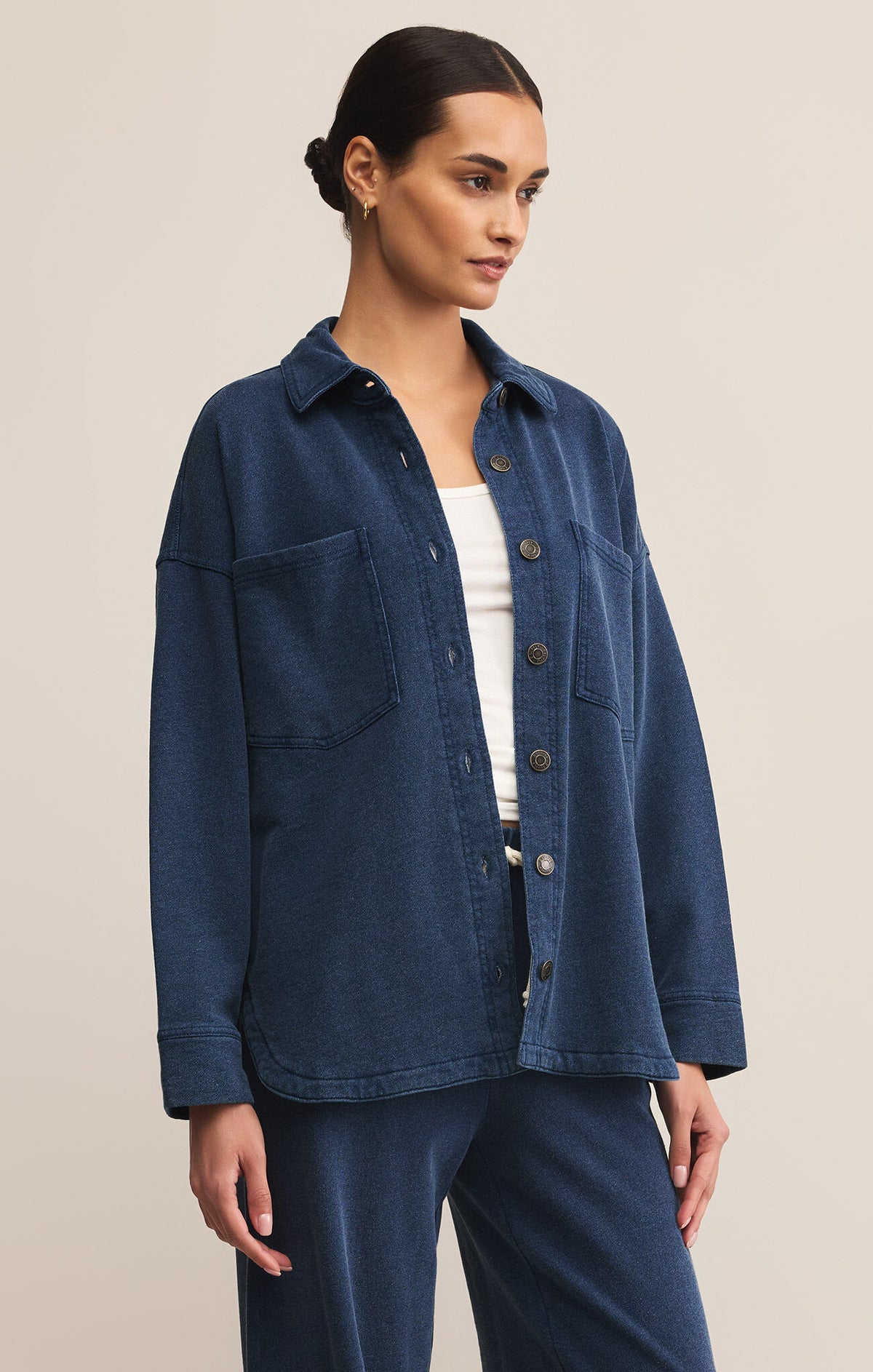 The All Day Knit Denim Jacket