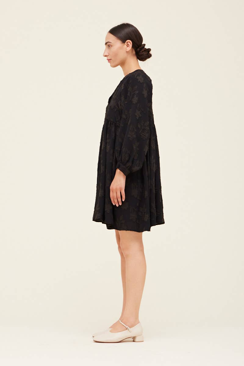 JACQUARD MINI DRESS