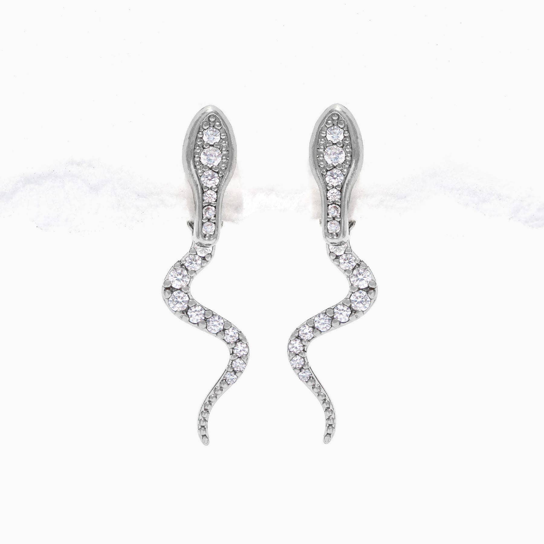 Python Ear Jacket Earrings
