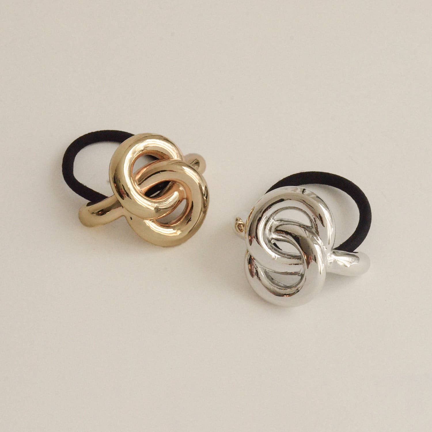 Eternal Loop Ponytail Hair Tie | Gold
