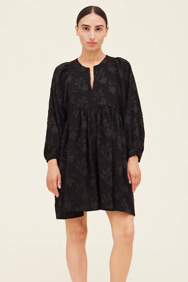 JACQUARD MINI DRESS