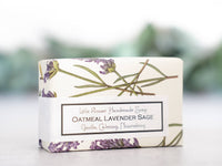 Oatmeal Lavender Sage Handmade Soap