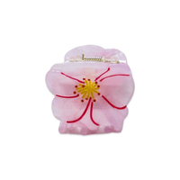 Mini Cherry Blossom Hair Claw Clip