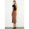 The Suede-feel Skirt