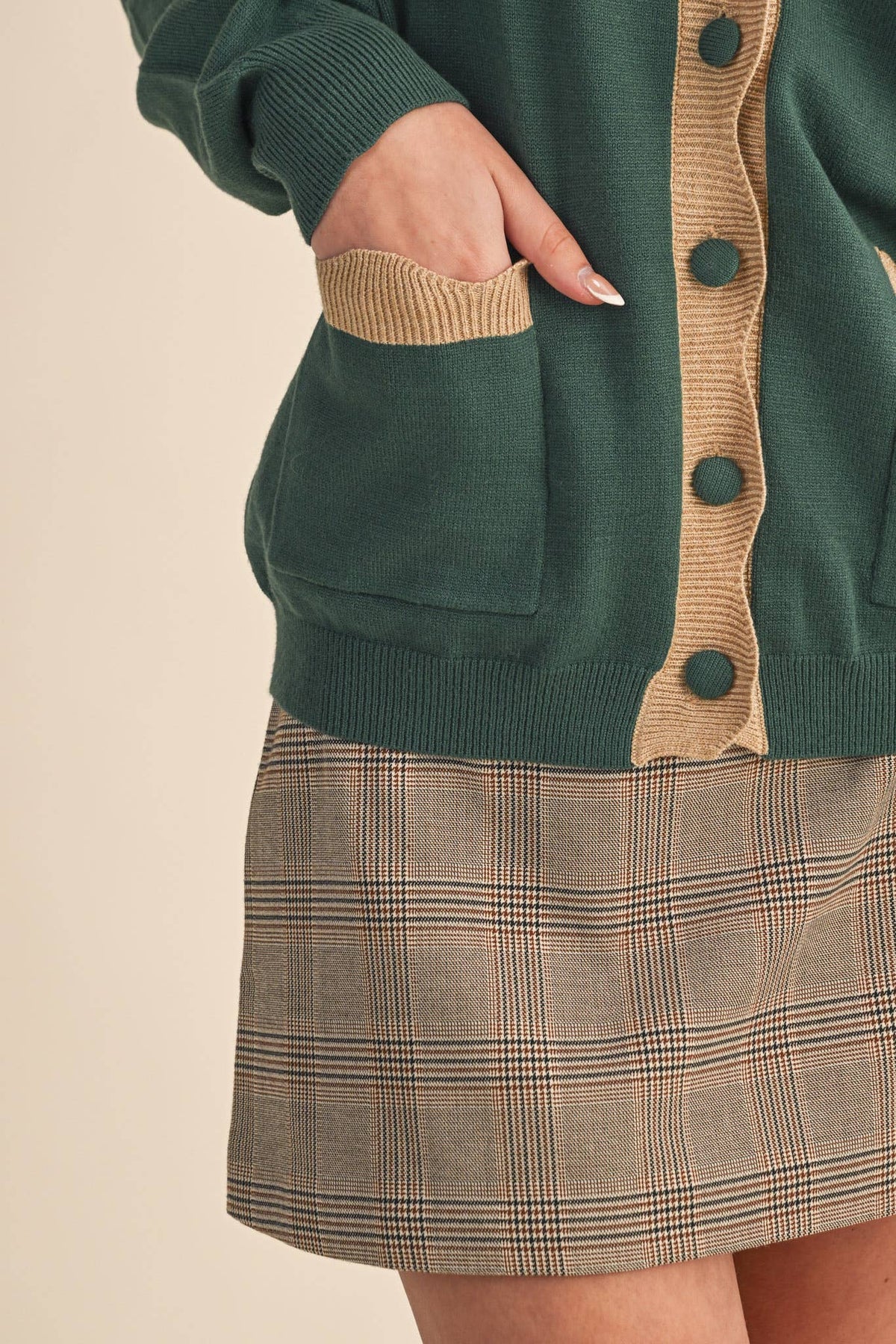 Scalloped Sweater Cardigan