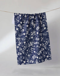 Midnight Posy Tea Towel