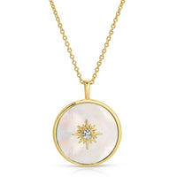 Halo Pendant- Mother of Pearl