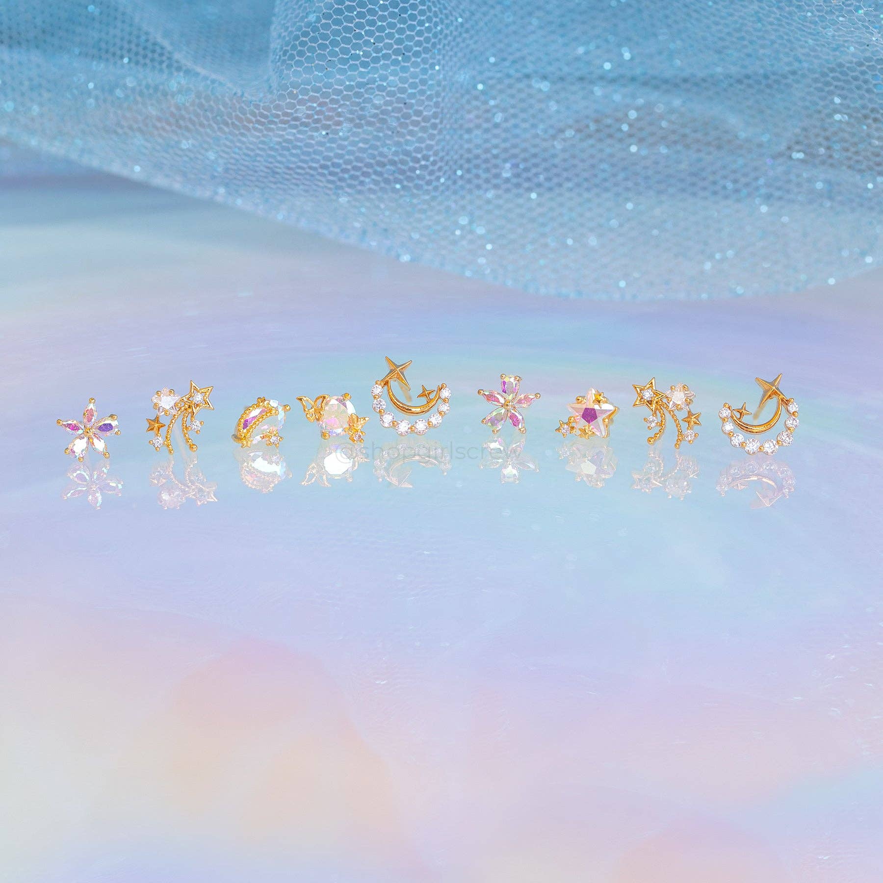 Gardenia Studs