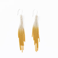 Ivy Mixed Metal Tassel Earrings
