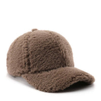 Winter Plush Baseball Hat