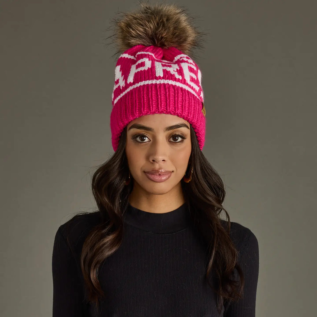 The Graphic Pom Hat