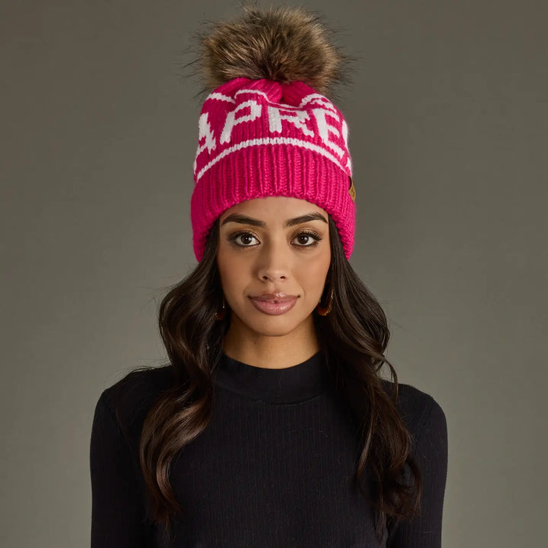 The Graphic Pom Hat