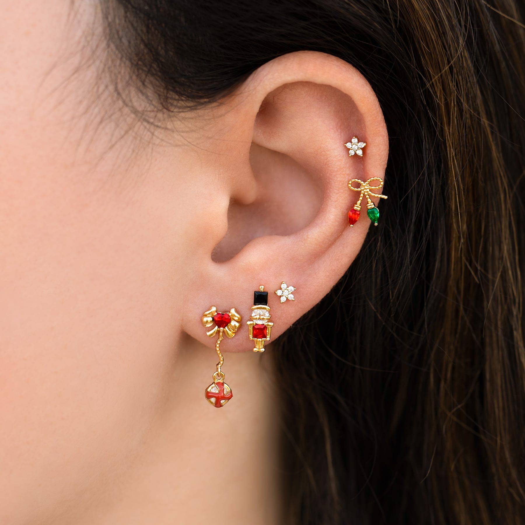 Santa’s Faves Stud Set