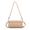 Krista - Recycled Vegan Shoulder Bag  - Latte Pebbled