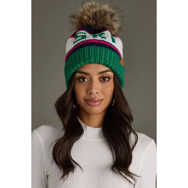 The Graphic Pom Hat
