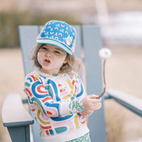 Hat - Kids' Mountain Rainbow Trucker