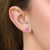 Flamingo Studs