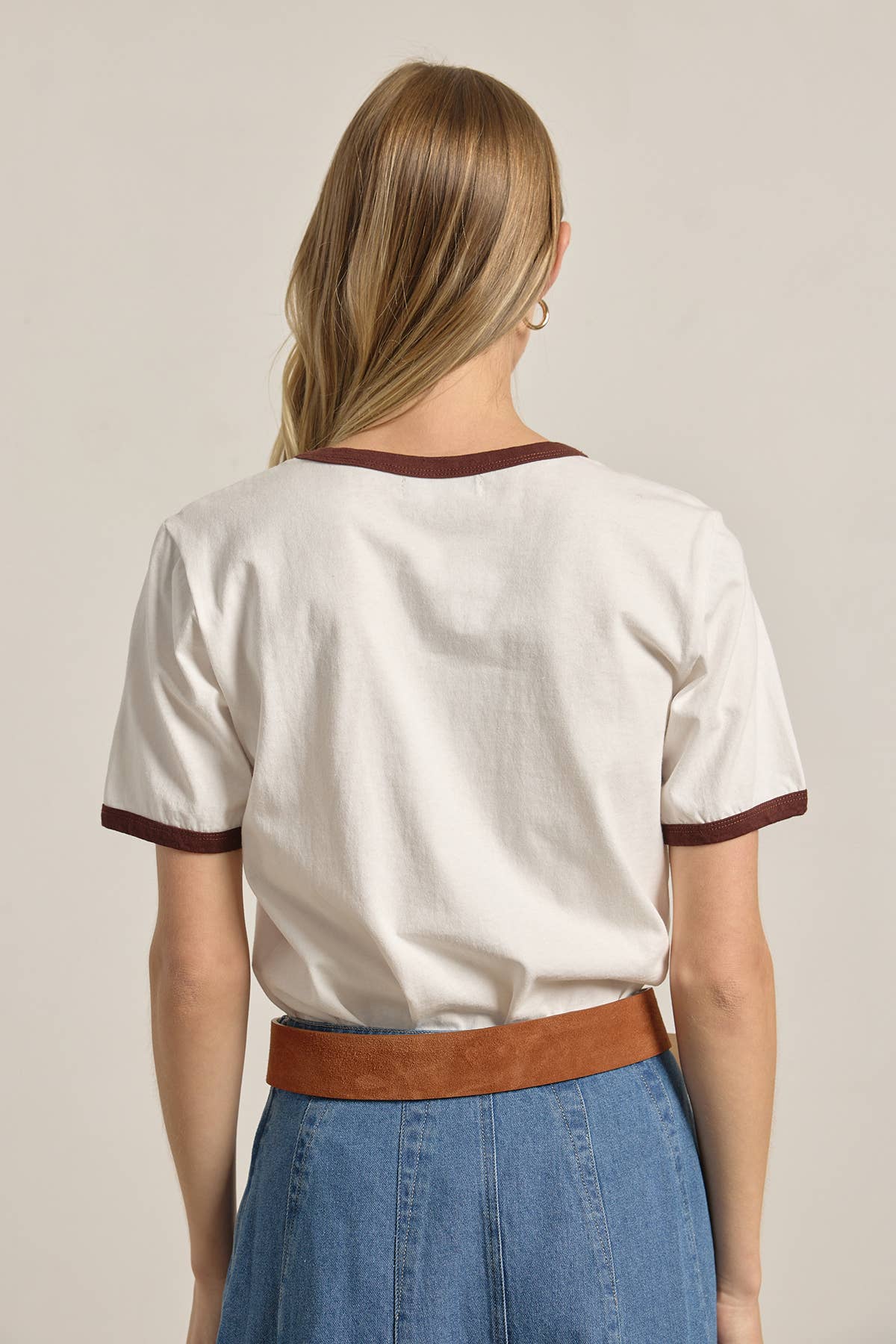 Howdy Cowboy Hat Ringer Tee