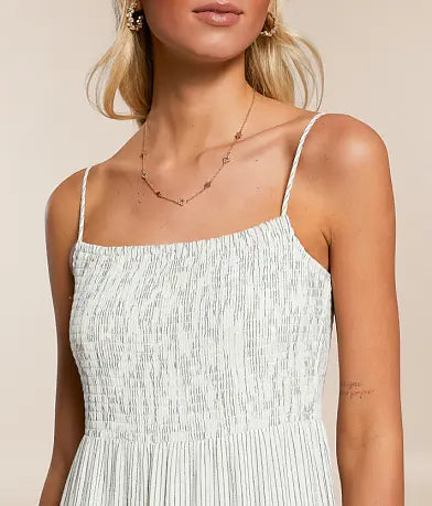 Balos Striped Maxi Dress