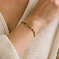 Ida Chain Bracelet | Gold Chain Bracelet | 18K Gold PVD