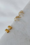 All Wrapped Up Bow Gold Filled Stud Earrings
