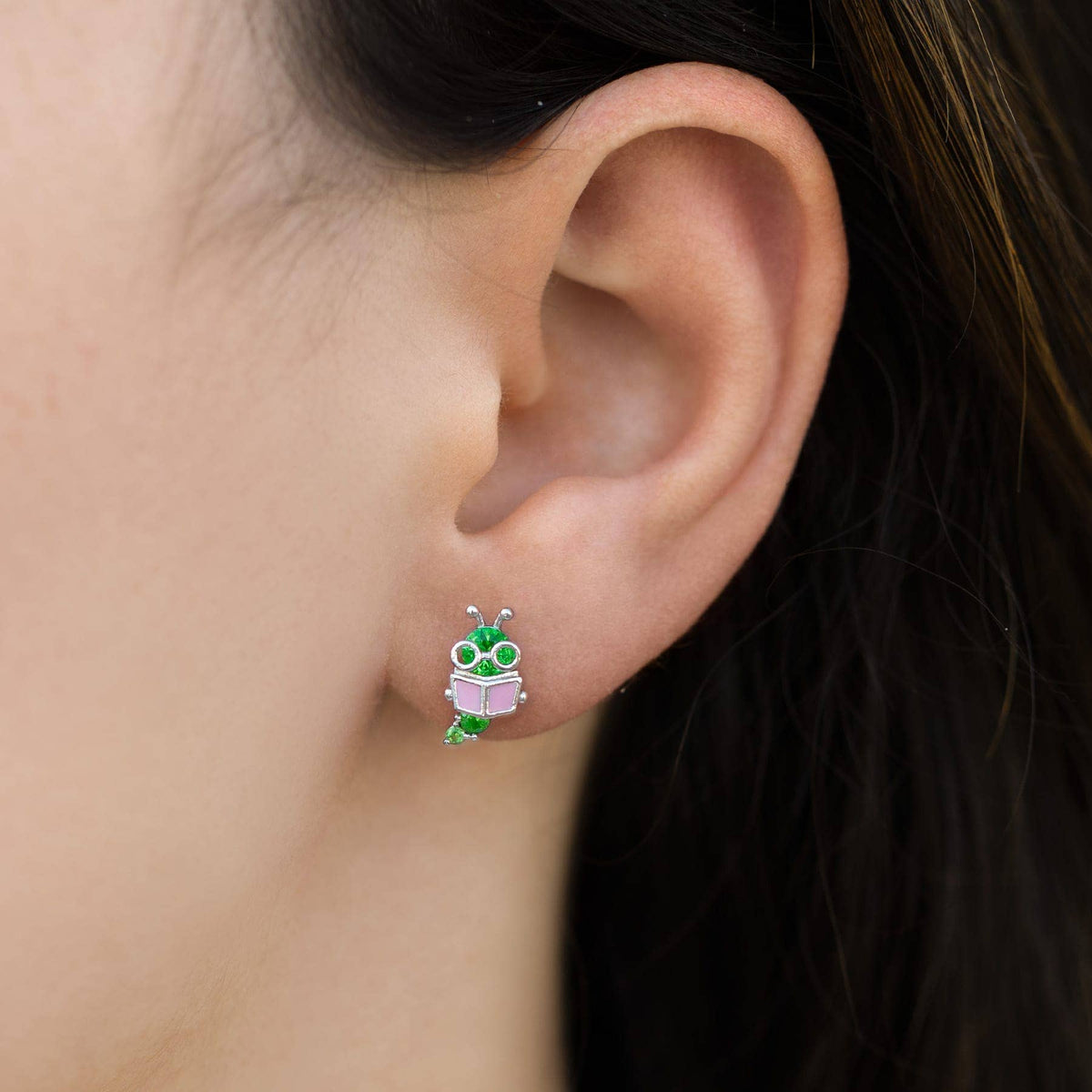 Bookworm Studs