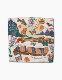 Greetings From Colorado Dishcloth Set