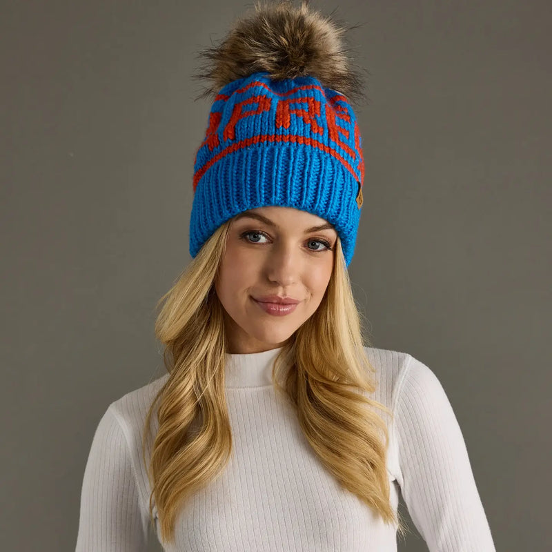 The Graphic Pom Hat