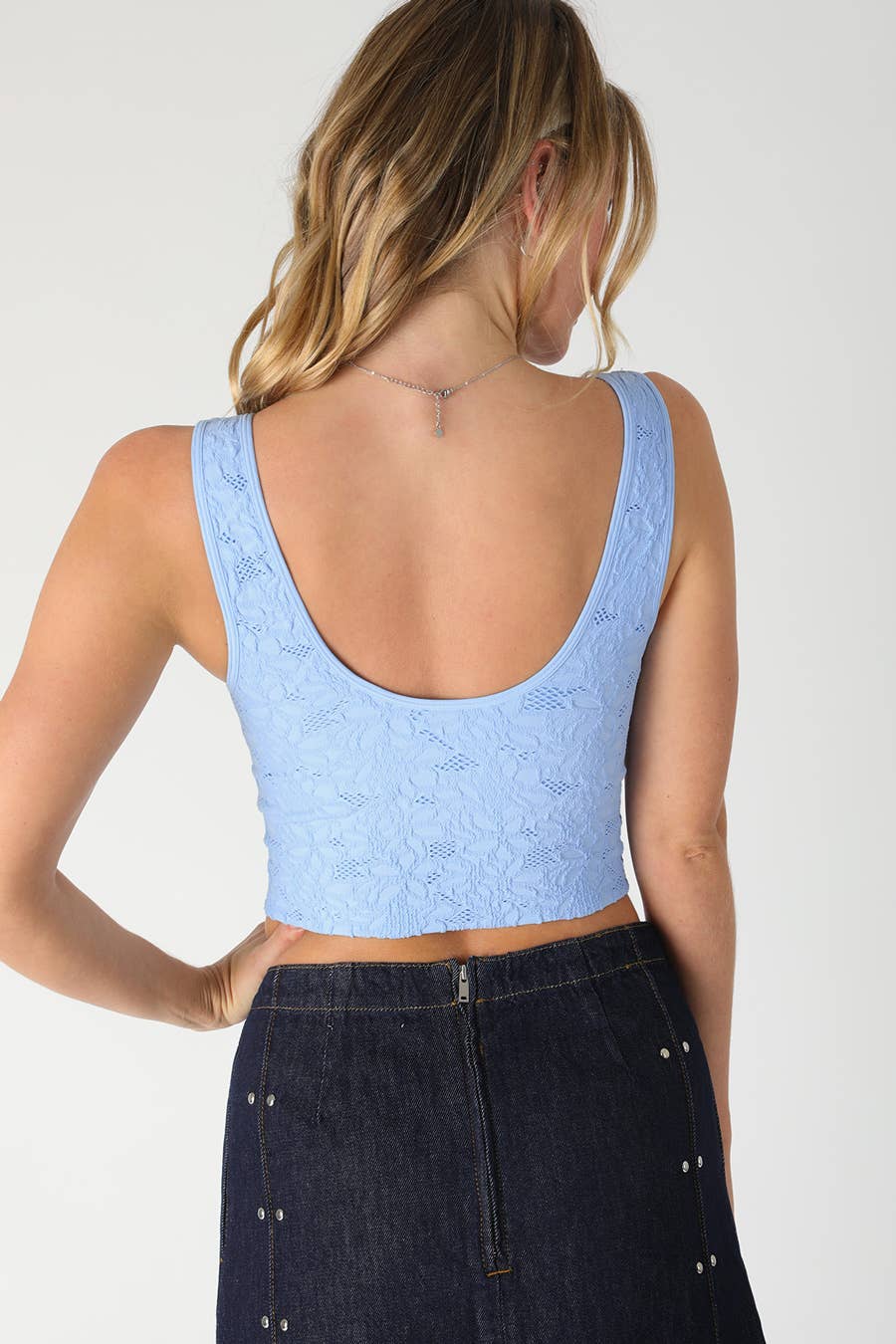 Lace V-Neck Tank Top