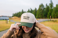 Take A Hike. Literally. Embroidered Trucker Hat