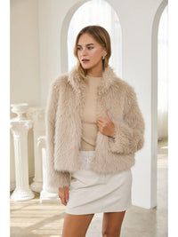 Faux Fur Short Jacket