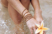 Classic Gold Ball Bracelets