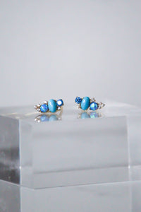 RIVIERA STUD EARRINGS- SANTORINI