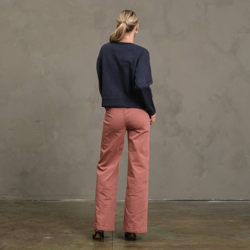 Vintage Seam Wide Denim - RB1056