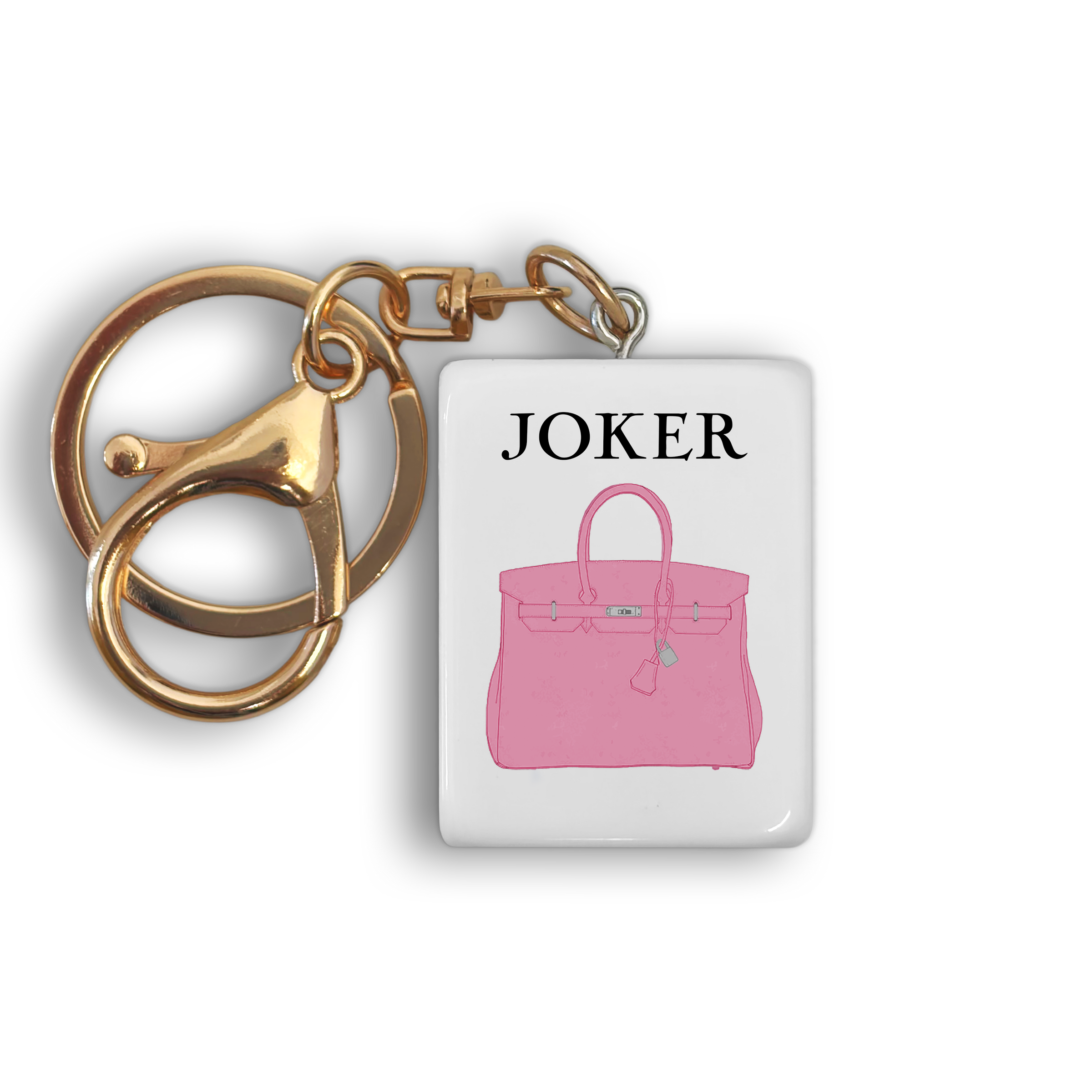 Mahjong Tile Keychain - Handbag