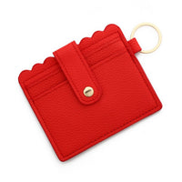 Multi-Card PU Wallet with Keychain & Coin Pocket