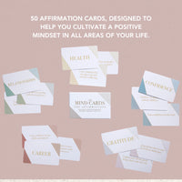 Mind Cards: The Affirmations - Pack of 50 affirmation cards