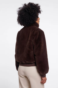 Ambra Short Faux Fur Jacket