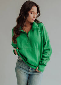 Quarter Zip Sweatshirt