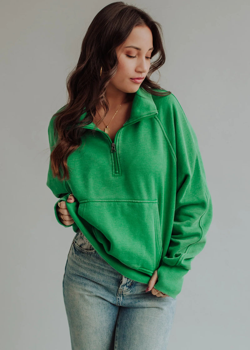 Quarter Zip Sweatshirt