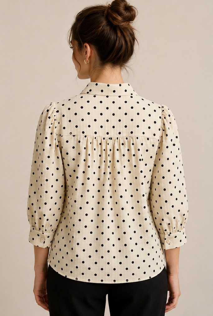 Bishop + Young Cate Ruched Sleeve Top