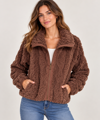 Dylan So Cozy Cable Jacket