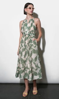 Veneria Halter Dress