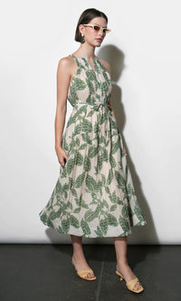Veneria Halter Dress