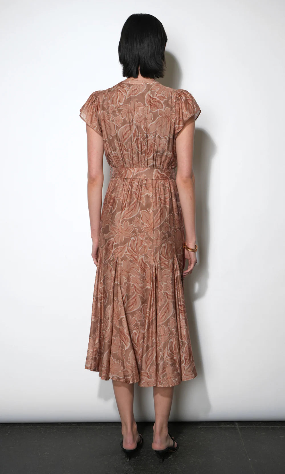 Grace Tie Belt Midi Dress