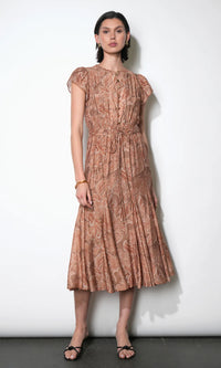 Grace Tie Belt Midi Dress