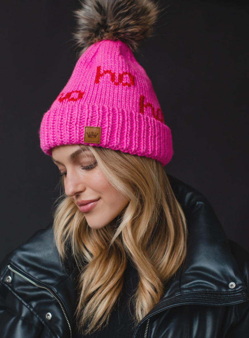 The Knit Hat with Pom