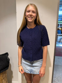 The Button Knit Top